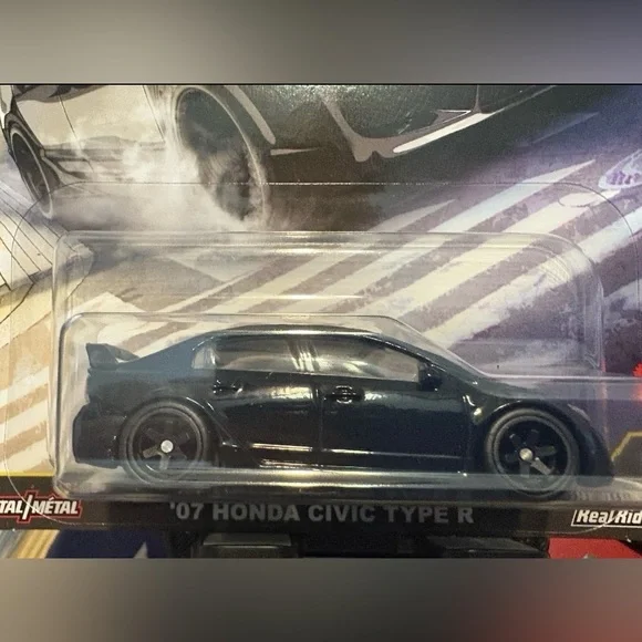 Hot Wheels Car Culture Ronin Run II '07 Honda Civic Type R BLACK